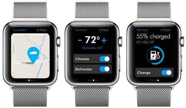 VW app for the Apple Watch